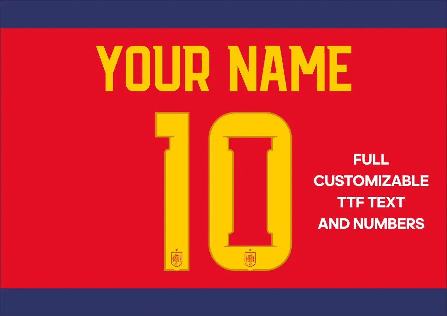 Tipografía Oficial España Mundial 2026 – Vector Editable (PDF+EPS+TTF)